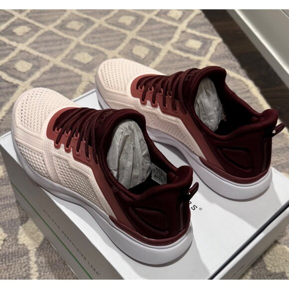 NWB APL TechLoom Tracer Knit Training Sneaker Shoes Burgundy/Cedar/Creme Size 10 main image 9